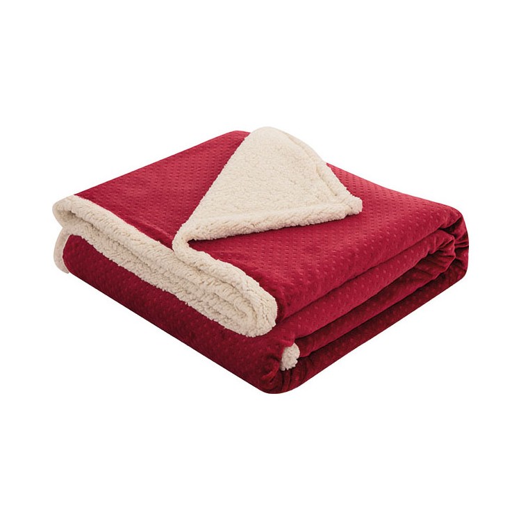 Κουβέρτα μονή σε 6 χρώματα - Κόκκινο