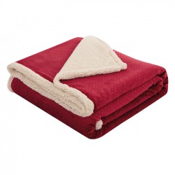 Κουβέρτα υπέρδιπλη σε 6 χρώματα - Κόκκινο