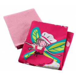 Σετ πετσέτα παιδική print Σχ.Little fairy 2τμχ. 50x70cm 100%cotton