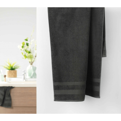 Πετσέτα μονόχρωμη  Σx. Excellence 600gr/m² 70x130 Σκούρο Γκρι