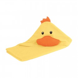 Πετσέτα με κουκούλα και κέντημα Σχ.Βm333 Duck 90x70cm 85% cot+15% pol