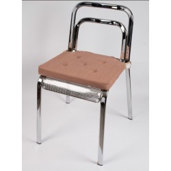 Μαξιλάρια καρέκλας Σχ.Velcro 38x38x4cm 100% βαμβ.