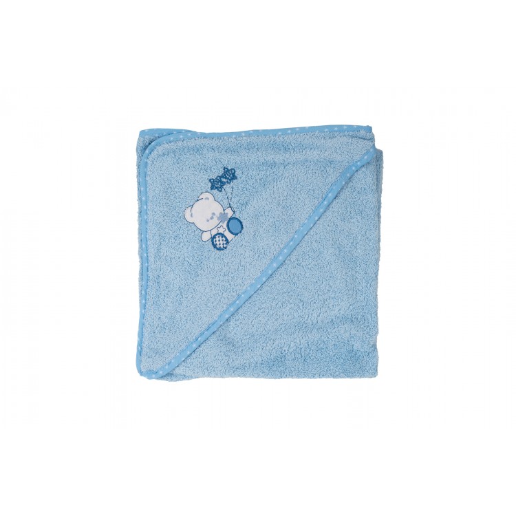 Πετσέτα με κουκούλα  Σχ.Bear 75X75cm 100% cotton