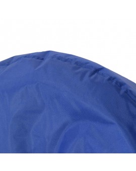 Πουφ πολυθρόνα Norm PRO pakoworld επαγγελματικό 100% αδιάβροχο μπλε