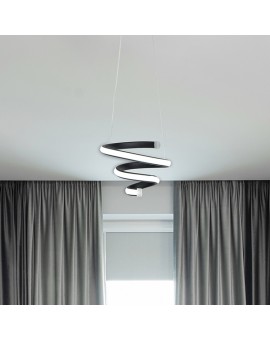Φωτιστικό οροφής PWL-1030 pakoworld LED 23W μαύρο Φ15x60cm