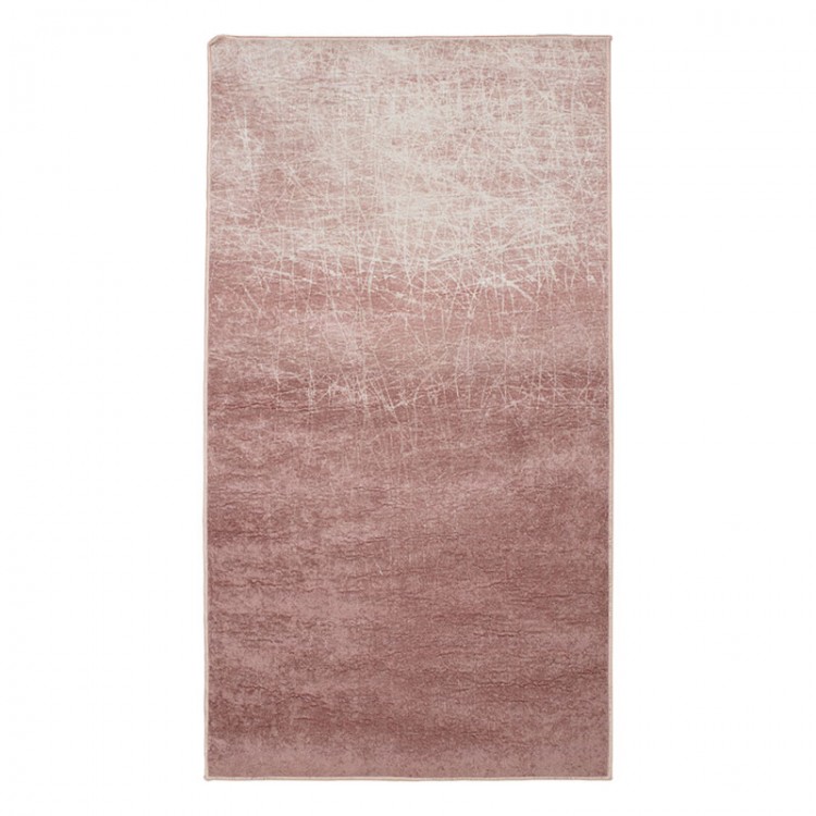 Χαλί PWC-0039 pakoworld ροζ-λευκό 80x150εκ
