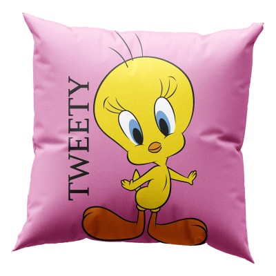 Μαξιλάρι με γέμιση Art 6190 Tweety 40x40 Ροζ Beauty Home