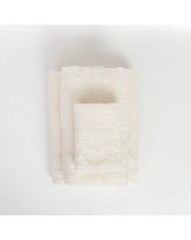 Πετσέτες Σετ 3ΤΜΧ Antoinette 70 x 140 / 50 x 90 / 30 x 50 cm