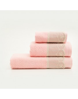 Πετσέτες Σετ 3ΤΜΧ Pretty 70 x 140 / 50 x 90 / 30 x 50 cm