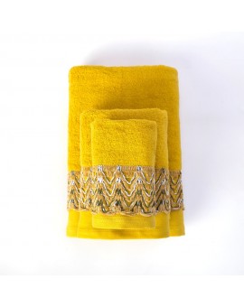 Πετσέτες Σετ 3ΤΜΧ Gwen 70 x 140 / 50 x 90 / 30 x 50 cm