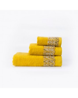 Πετσέτες Σετ 3ΤΜΧ Gwen 70 x 140 / 50 x 90 / 30 x 50 cm