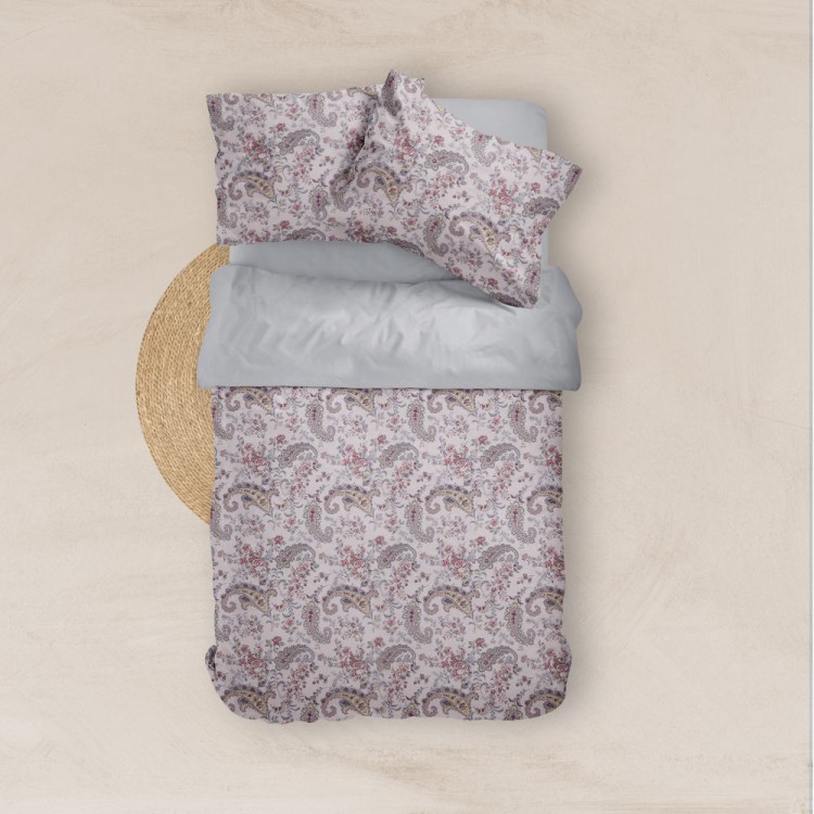 Σεντόνια Εμπριμέ Σετ Λαχούρ Ροζ Υπέρδιπλα (2) 240 x 260 cm + (2) 50 x 70 cm