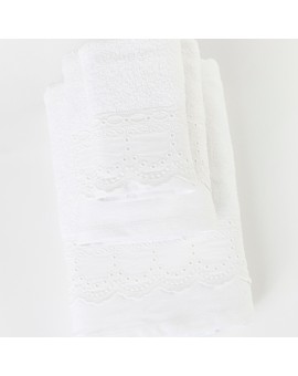 Πετσέτες Σετ 3ΤΜΧ Isabella 70 x 140 / 50 x 90 / 30 x 50 cm