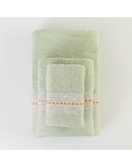 Πετσέτες Σετ 3ΤΜΧ Waves 70 x 140 / 50 x 90 / 30 x 50 cm