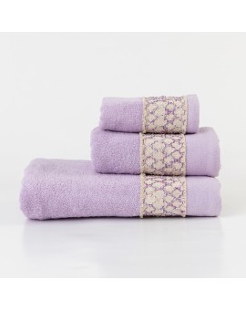 Πετσέτες Σετ 3ΤΜΧ Dahlia 70 x 140 / 50 x 90 / 30 x 50 cm