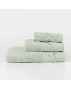 Πετσέτες Σετ 3ΤΜΧ Lavender 70 x 140 / 50 x 90 / 30 x 50 cm