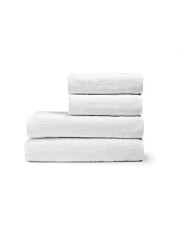 Πετσέτα Μπάνιου Ξενοδοχείου Smooth 500gsm plain 100% Cotton 80x200 Λευκό Beauty Home