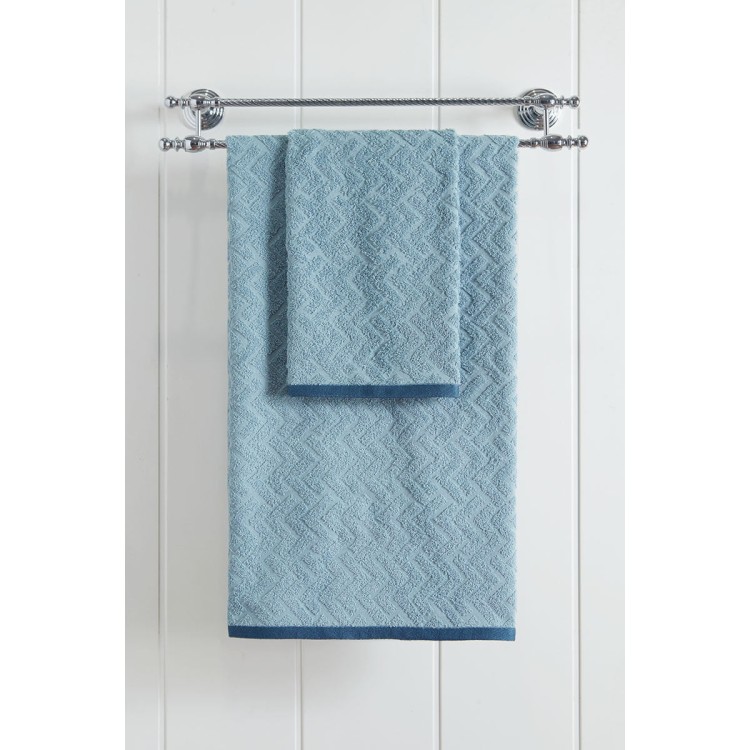 Πετσέτα μπάνιου Art 3236  70x140  Γαλάζιο Beauty Home