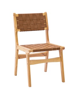 Καρέκλα Ridley pakoworld ξύλο-pu φυσικό
