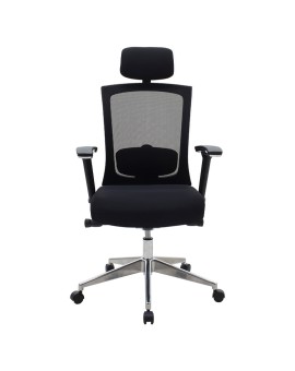 Καρέκλα γραφείου διευθυντή Nairn Premium pakoworld mesh μαύρο