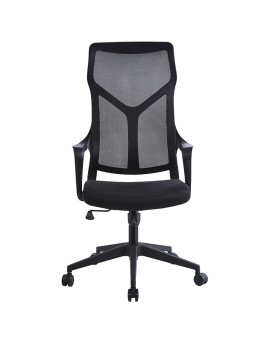 Καρέκλα γραφείου διευθυντή Flexibility mend pakoworld ύφασμα mesh μαύρο