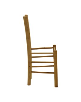 Καρέκλα καφενείου επιλοχία Ronson pakoworld καρυδί ξύλο  42x40x89εκ