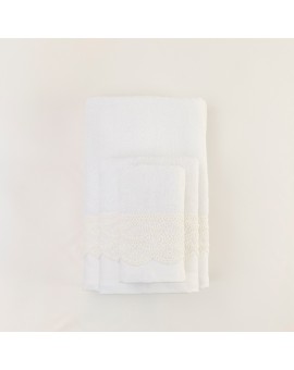 Πετσέτες Σετ 3ΤΜΧ Ερατώ 70 x 140 / 50 x 90 / 30 x 50 cm