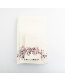 Πετσέτες Σετ 3ΤΜΧ Bellerose 70 x 140 / 50 x 90 / 30 x 50 cm