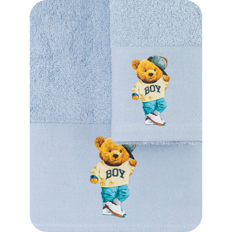 Πετσέτες Σετ 2ΤΜΧ Teddy Boy 70 x 120 / 30 x 50 cm