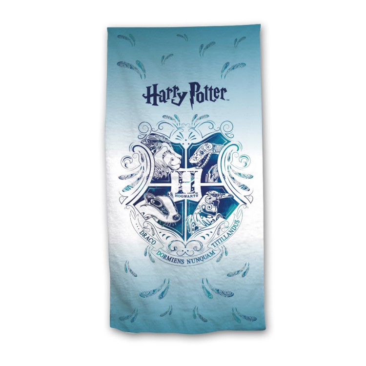 Πετσέτα Θαλάσσης Microfiber Harry Potter 70 x 140 cm